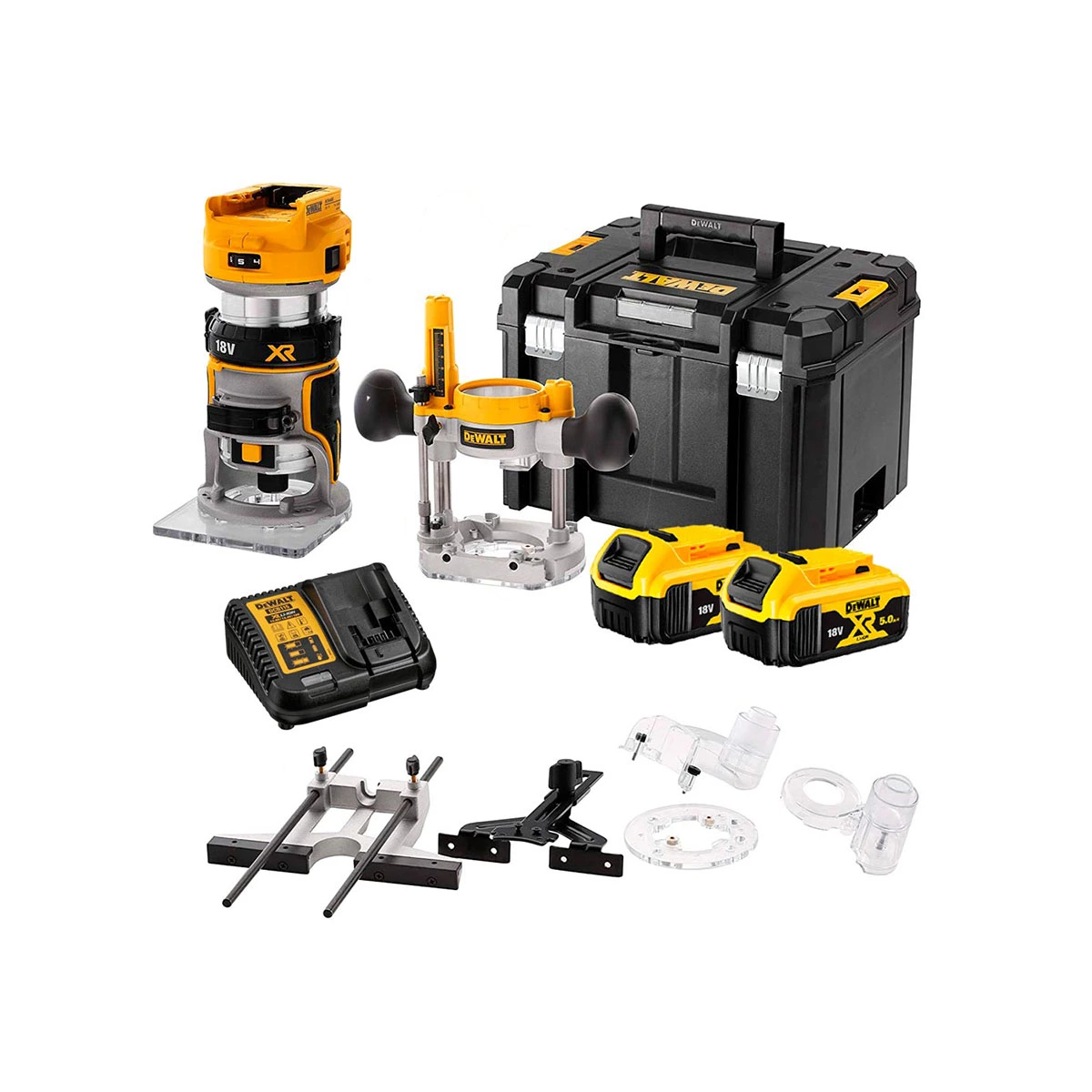 DeWALT-aku-glodalica-DCW604P2-18-V-2-x-5-Ah DeWALT aku glodalica DCW604P2 18 V 2 x 5 Ah - Slika 1