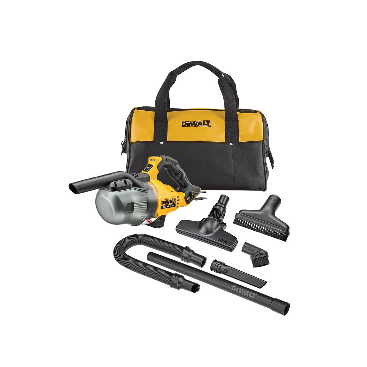 DeWALT-aku-rucni-usisivac-18-V-DCV501LN-Solo DeWALT aku ručni usisivač 18 V DCV501LN Solo - Slika 1