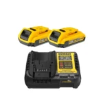 DeWALT set 2x DCB183 baterija + DCB1104 Punjač