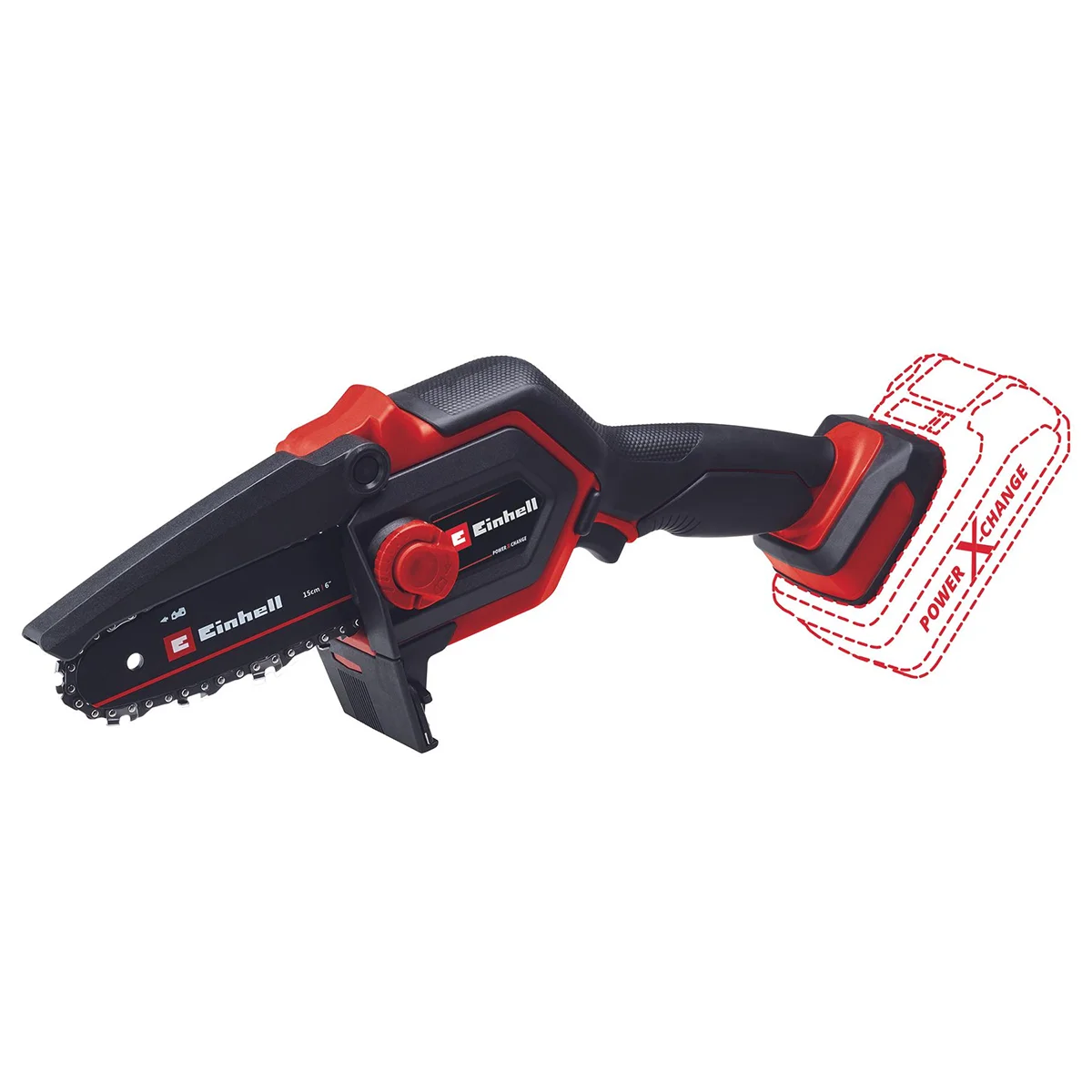 Einhell-aku-lancana-pila-testera-Power-X-Change-GE-PS Einhell aku lančana pila testera Power X-Change GE-PS 18/15 Li BL-Solo - Slika 1