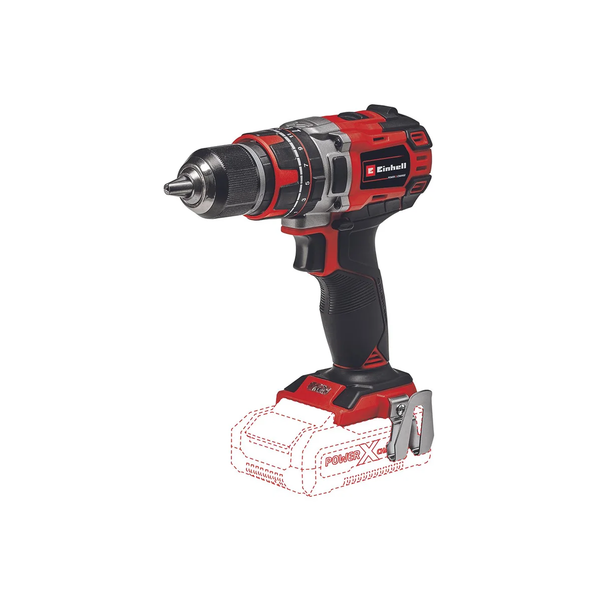 Einhell-aku-udarna-busilica-Power-X-Change-TP-CD Einhell aku udarna bušilica Power X-Change TP-CD 18/50 Li-i BL-Solo - Slika 1