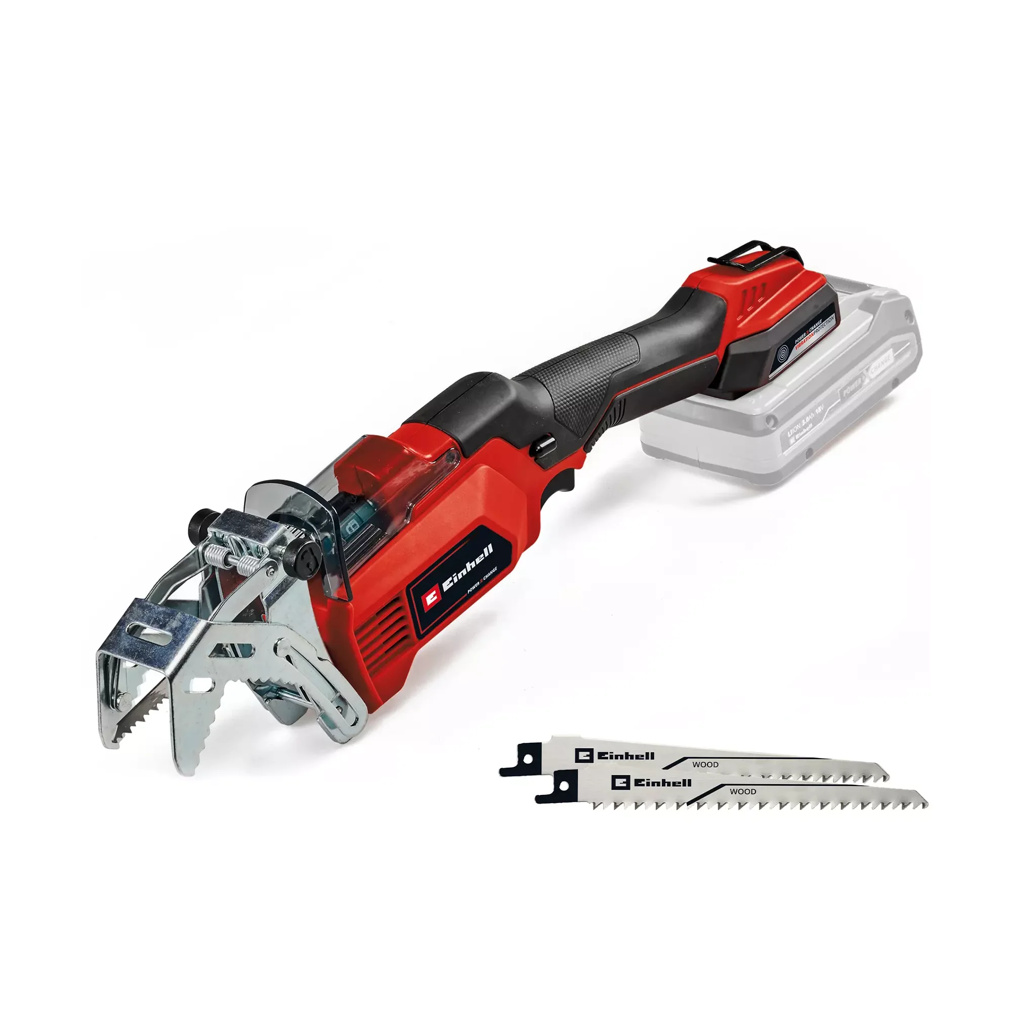 Einhell-aku-vrtna-pila-testera-Power-X-Change-GE-GS-18 Einhell aku vrtna pila testera Power X-Change GE-GS 18/150 Li – Solo - Slika 1
