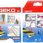 GEKO TRAKA PROTUKLIZNA 25MMX5M ŽUTO/CRNA