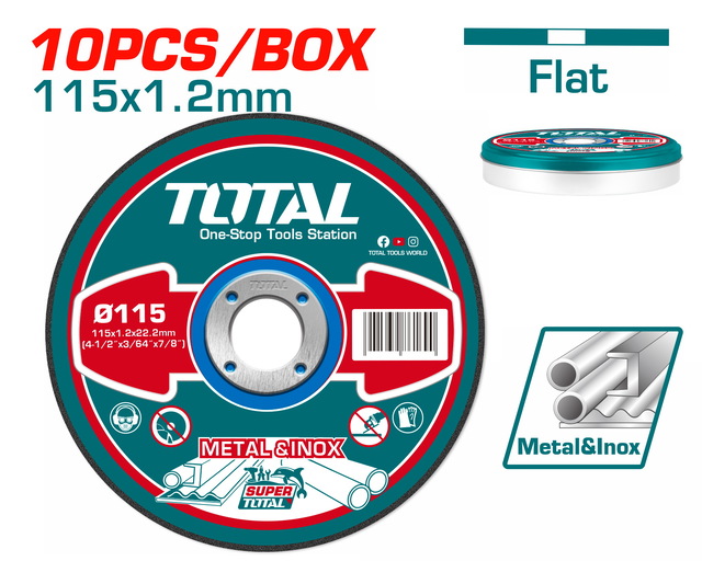 TAC2211155 REZNA PLOČA ZA METAL 115MMX1,2 10/1 - Slika 1