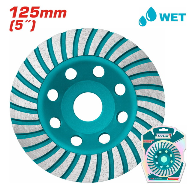 TAC2411251 DIJAMANTNI DISK 125MM ZA BRUŠENJE KAMENA - Slika 1