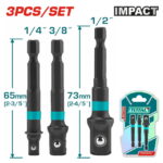 SET ADAPTERA 3 KOM -1/4, 3/8, 1/2,