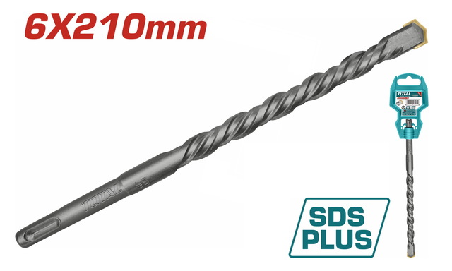 TAC310603 BORER ZA BETON SDS PLUS 6X210MM - Slika 1