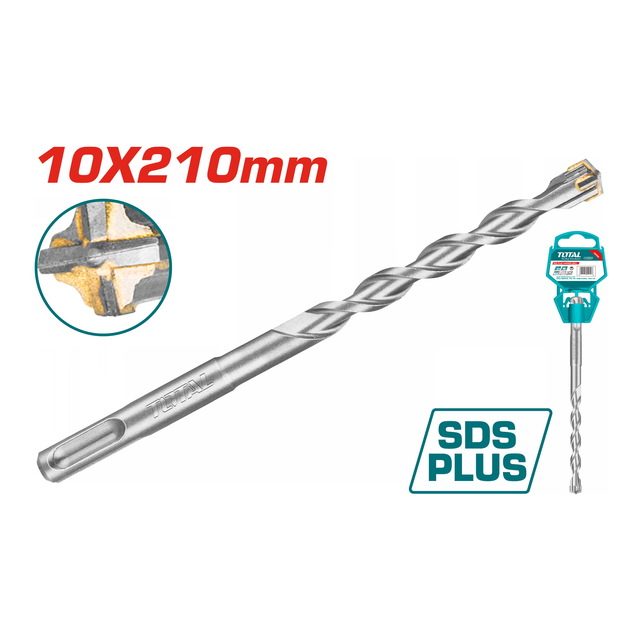 TAC311003C TOTAL BORER ZA BETON SDS PLUS 10X210MM - Slika 1