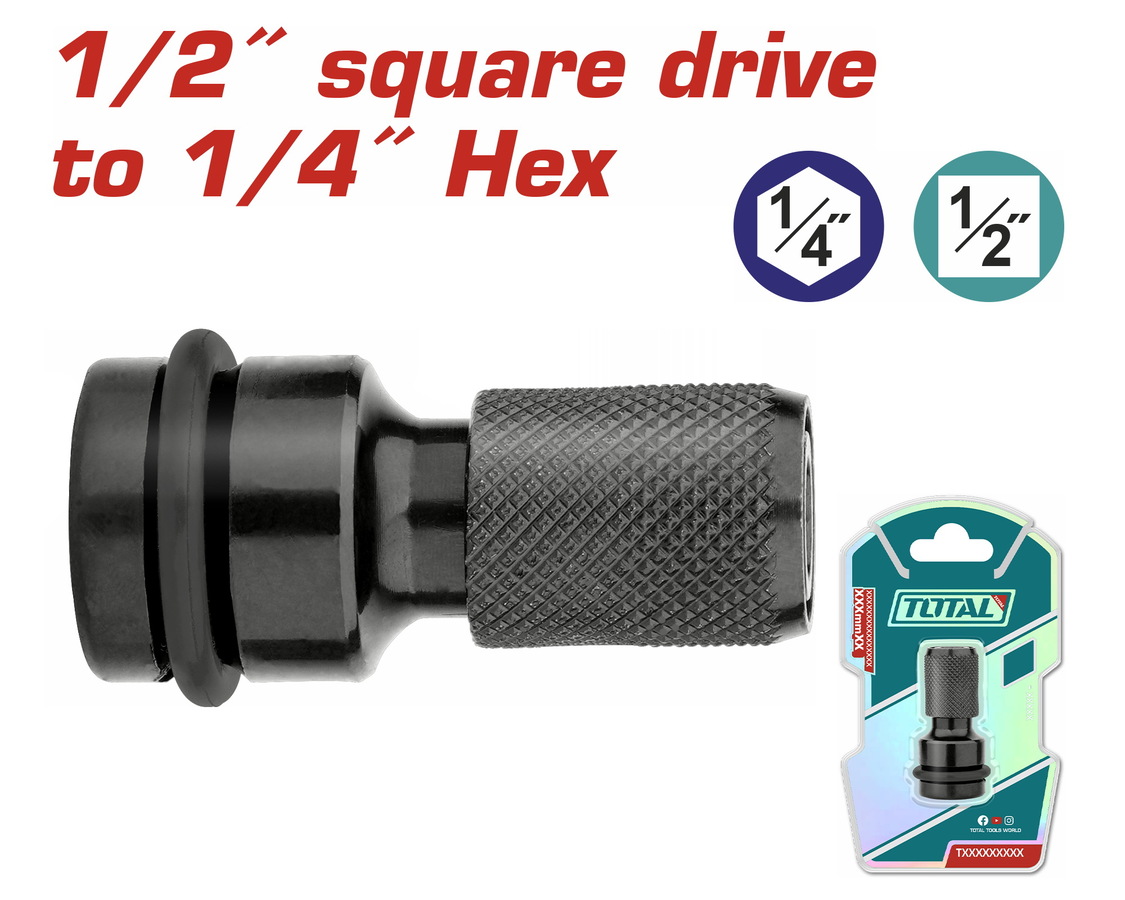 TAC60501 Adapter 1/2 - 1/4 HEX - Slika 1