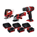 Einhell set aku bušilica – brusilica – ubodna pila Power X-Change TC-TK 2024