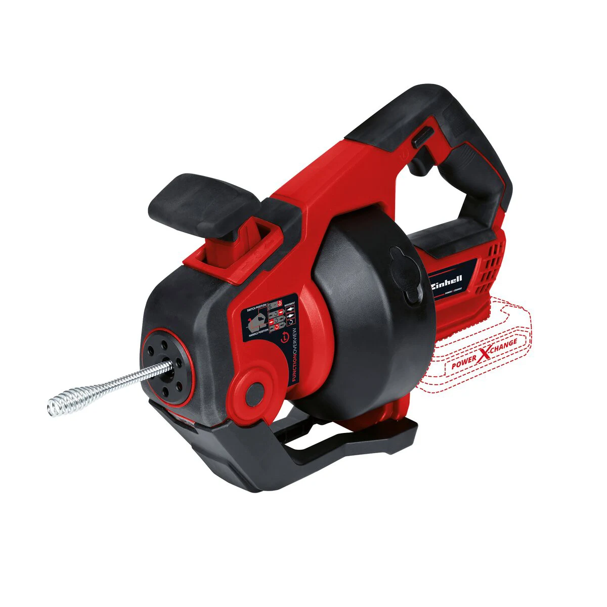 TE-DA-18-760 Einhell Power X-Change aku čistač odvoda TE-DA 18/760 Li Solo - Slika 1