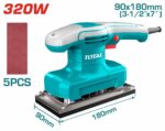 TOTAL brusilica električna 320W, 14000rpm/ INDUSTRIAL (TF1301826)
