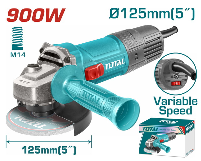 TG109125565 Električna kutna brusilica sa potenciometrom 900W, INDUSTRIAL (TG109125565) - Slika 1