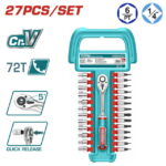 Set nasadnih ključeva 1/4, 27komada
