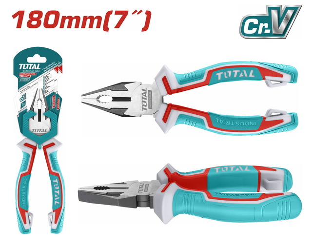 THT210706 TOTAL kombinirana kliješta 180 mm / INDUSTRIAL (THT210706) - Slika 1