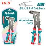 TOTAL kliješta za zakovice 4-IN-1, 10,5″ / INDUSTRIAL (THT32105)