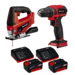Einhell set aku bušilica i ubodna pila Power X-Change TK-JS 25 Li Kit