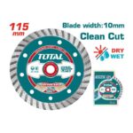 TOTAL REZNA PLOČA DIJAMANTNA TURBO 115X22MM