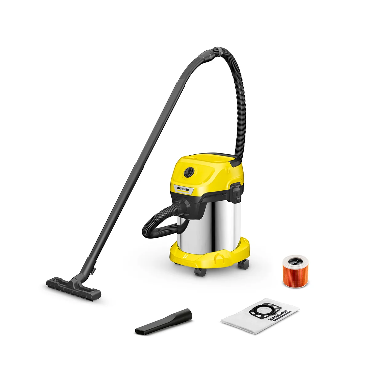 WD-3-S-V Karcher usisivač za suvo i mokro WD 3 S V-17/4/20 (YSY) - Slika 1