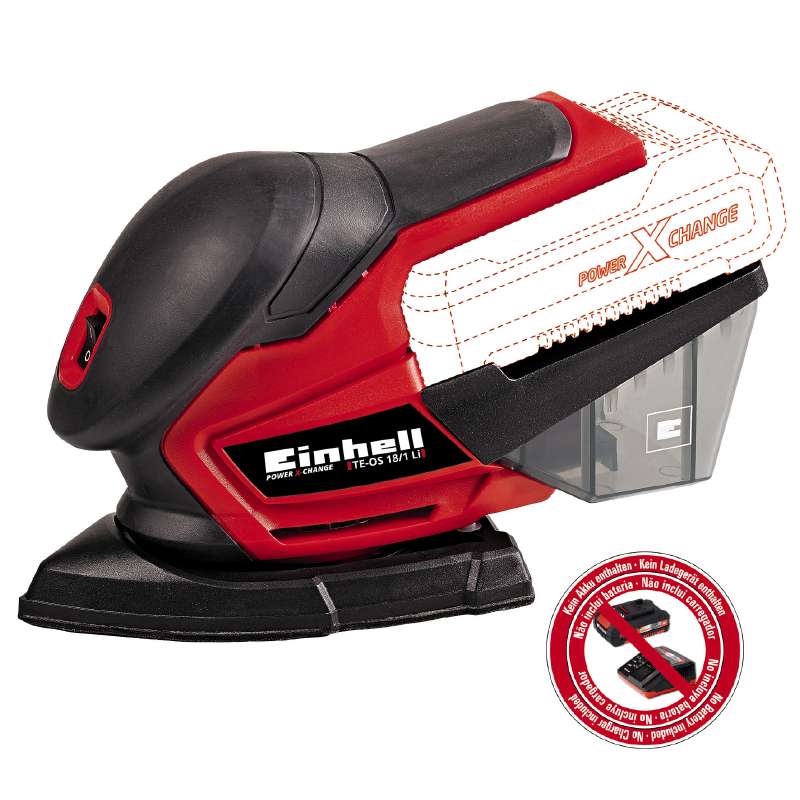 cordless-multiple-sander-te-os-18-1-li-solo-produktbild-1 Einhell aku vibraciona brusilica Power X-Change TE-OS 18/150 Li – Solo - Slika 1