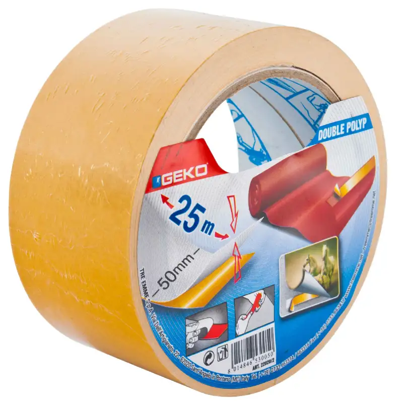 ruban-double-face-25mx25cm-a-07761_800x800 GEKO TRAKA OBOSTRANA 50MMX25M TRANSPARENT - Slika 1
