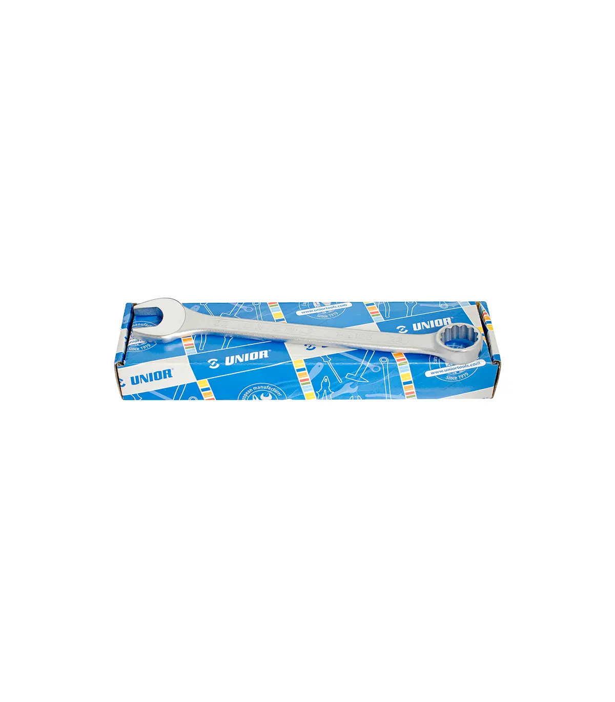 unior-600431 unior garnitura kratkih viljuškasto okastih ključeva u kartonskoj ambalaži 125/1cb