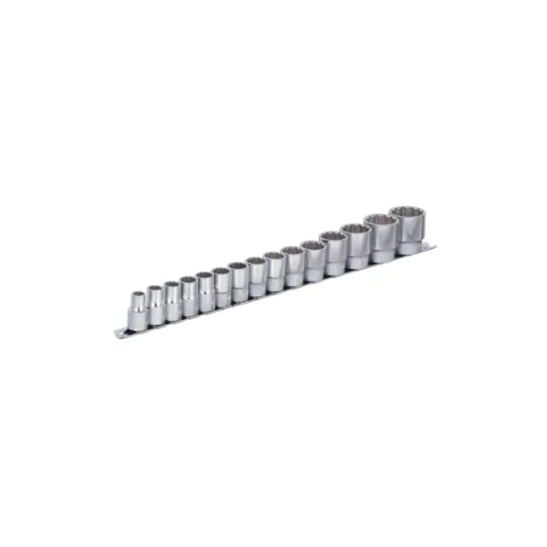unior garnitura nasadnih ključeva 1/2" na zakački 190h12p15