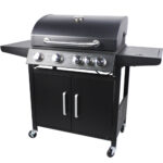 Plinski roštilj s 4+1 plamenik BBQ4100