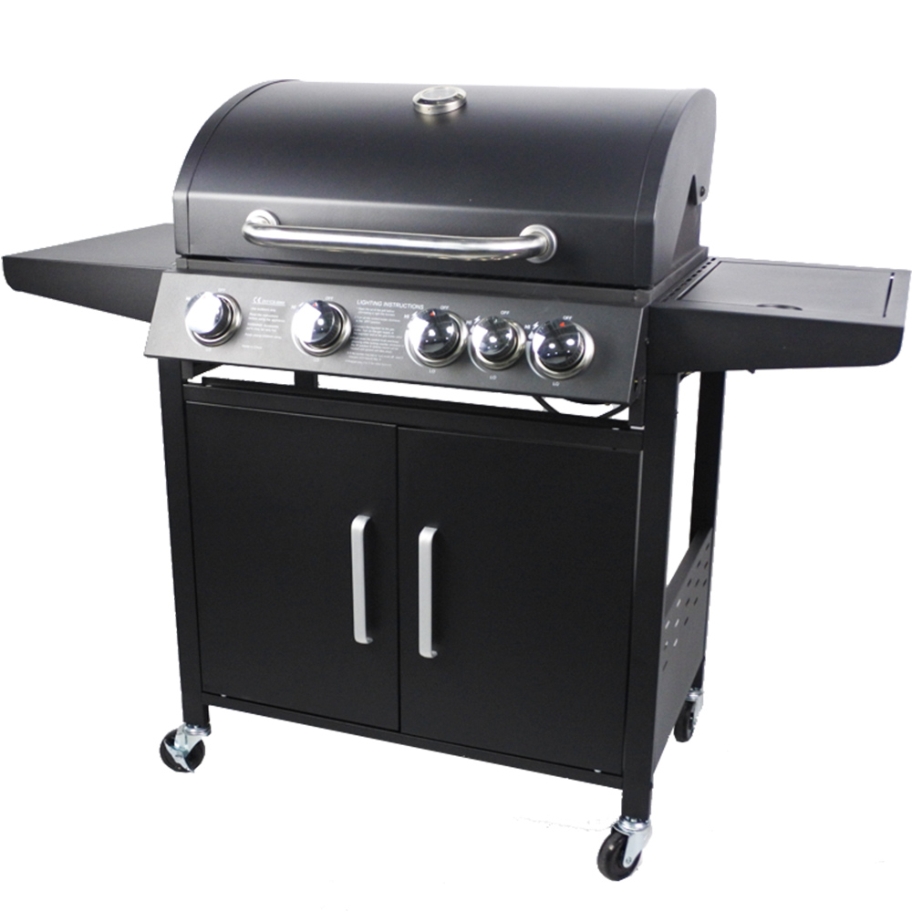BBQ4100_4 Plinski roštilj s 4+1 plamenik BBQ4100 - Slika 1