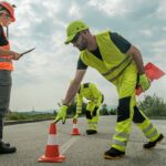 Signalizirajući prsluk KANES žuti, vel.XL - Slika 2