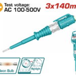 Ispitivač napona THT291408, 100-500V, 140mm