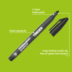 TRACER MARKER PERMANENTNI HD CRNI - Slika 2