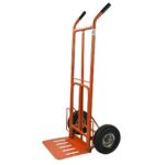 Transportna kolica 250 kg 400 x 300 mm (produžna platforma) narančasta