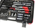 Profesionalni set nasadnih ključeva 216 dijelova 1/4" 3/8" 1/2" 25GW - Slika 3