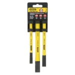 Stanley 4-18-298 Set hladnih dlijeta, 3 komada, žuto/crno