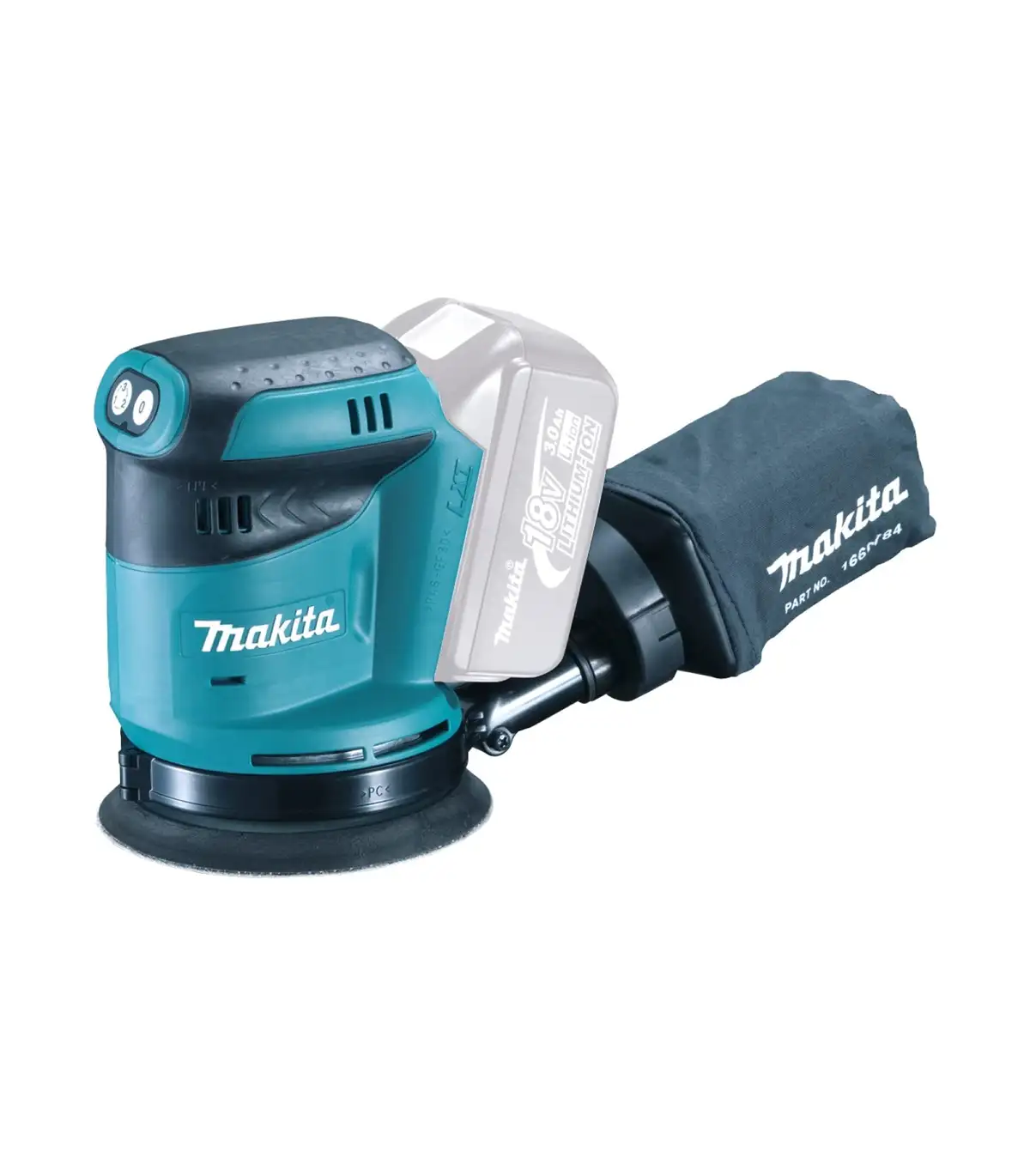 001-makita-dbo180z Makita - Akumulatorska ekscentrična brusilica DBO180Z - Slika 1