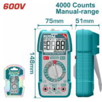 TOTAL digitalni multimetar (TMT536002)