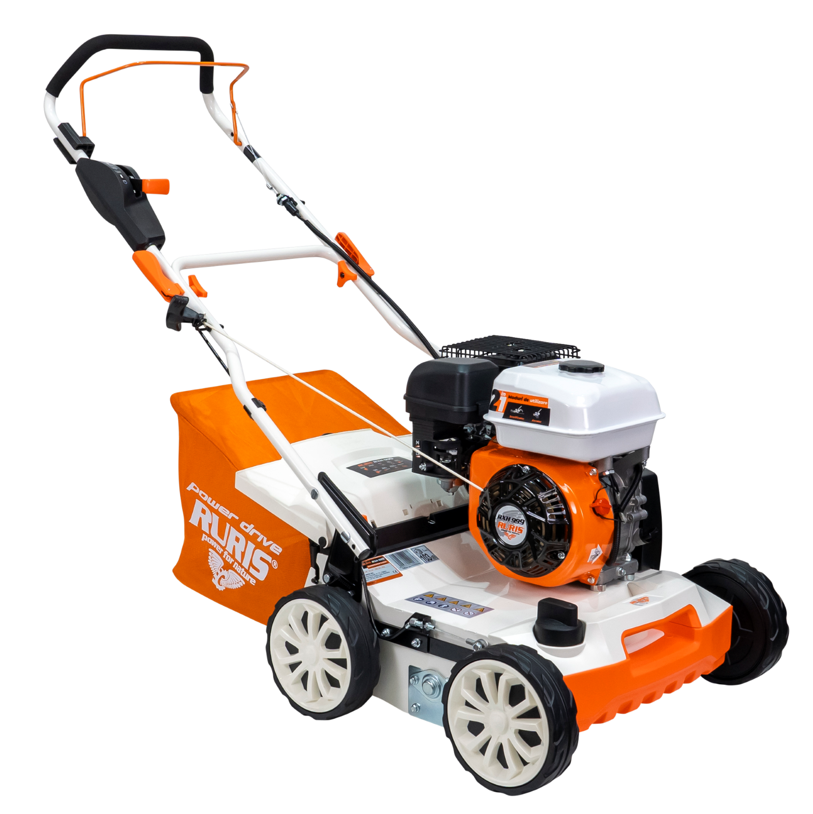 RURIS-RXH999-2024-01cc Motorni prozračivač travnjaka RURIS RXH999 5.3KS 40cm - Slika 1
