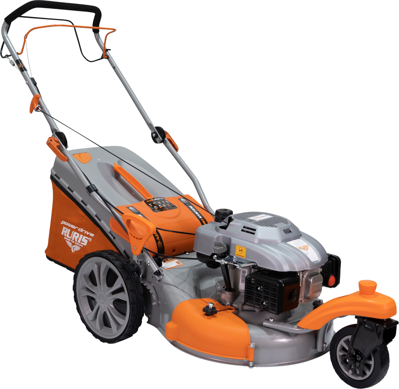 masina-gazon-rxm777-1cc-1 RURIS motorna samohodna kosačica RXM777 4.5KS 51cm - Slika 1