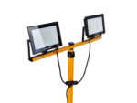 LED reflektor 2x50W s teleskopskim konstrukcijskim stativom i kabelom 4500K - Slika 3