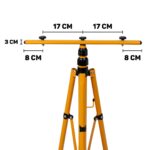 LED reflektor 2x50W s teleskopskim konstrukcijskim stativom i kabelom 4500K - Slika 5