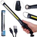 Podesiva radionička svjetiljka s magnetom LED COB 10W 1800mAh 450lm IP44
